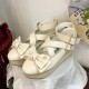 Modo Fairytale Town Large Bow Platform Shoes(Leftovers/6 Colours/Full Payment Without Shipping)